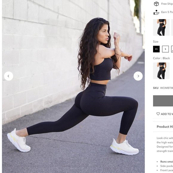 NWT Jed North Corset Lace Up Legging - Picture 3 of 3